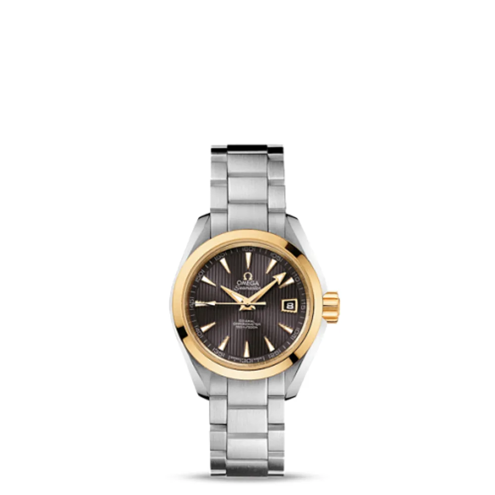 Omega Seamaster Aqua Terra 150M Co-Axial 30 Stainless Steel / Yellow Gold / Grey / Bracelet