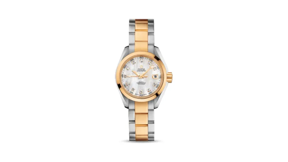 Omega Seamaster Aqua Terra 150M Co-Axial 30 Stainless Steel / Yellow Gold / MOP / Bracelet