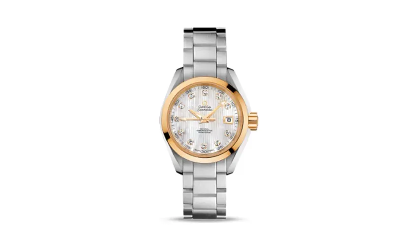 Omega Seamaster Aqua Terra 150M Co-Axial 30 Stainless Steel / Yellow Gold / MOP / Bracelet