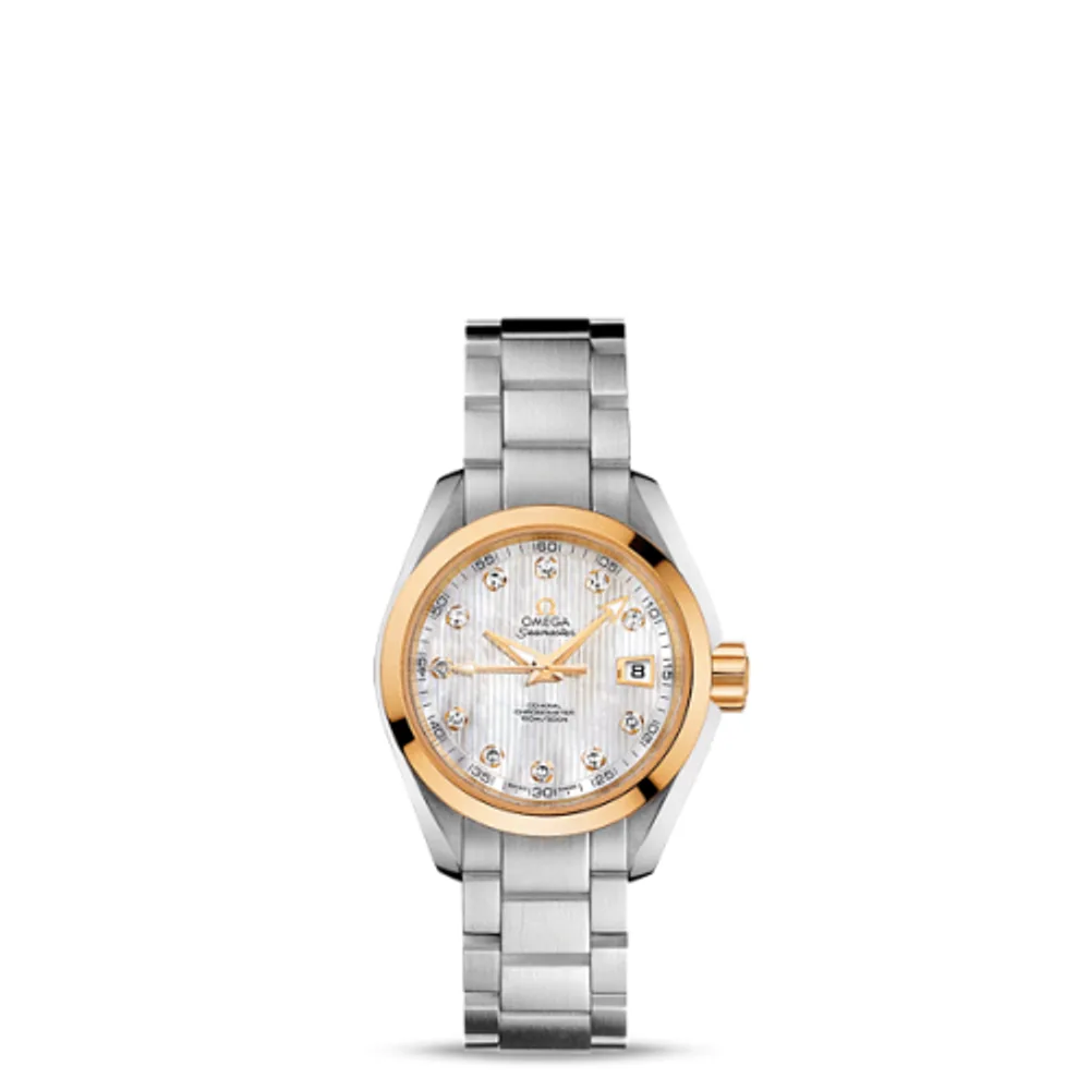 Omega Seamaster Aqua Terra 150M Co-Axial 30 Stainless Steel / Yellow Gold / MOP / Bracelet
