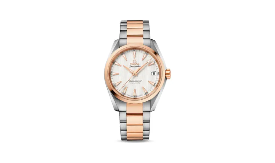 Omega Seamaster Aqua Terra 150m Master Co-Axial 38.5 Stainless Steel / Red Gold / Silver / Bracelet