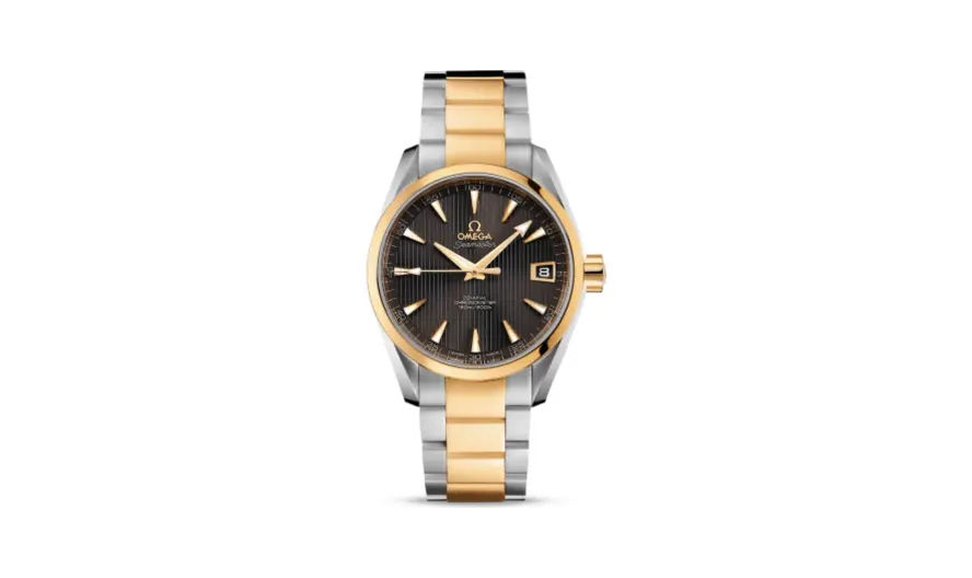 Omega Seamaster Aqua Terra 150M Co-Axial 38.5 Stainless Steel / Yellow Gold / Grey / Bracelet