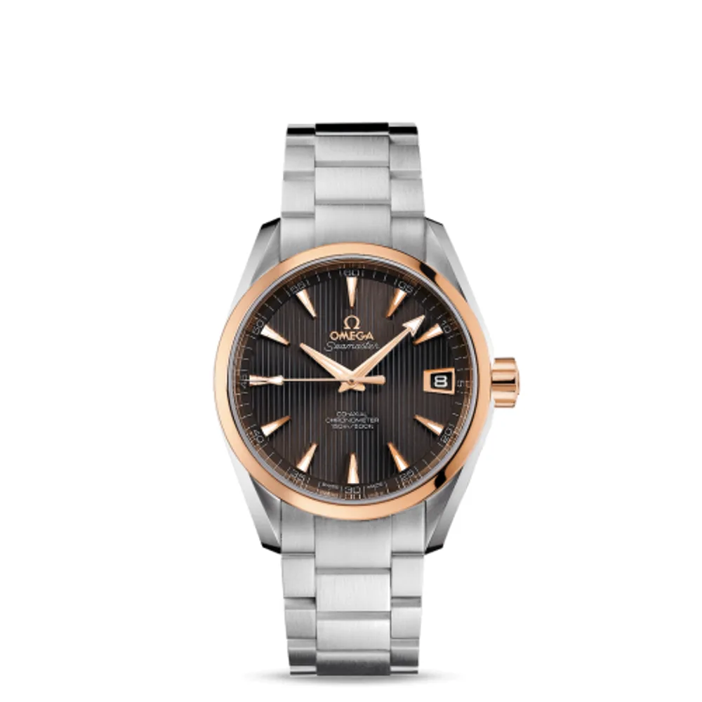 Omega Seamaster Aqua Terra 150M Co-Axial 38.5 Stainless Steel / Red Gold / Grey / Bracelet