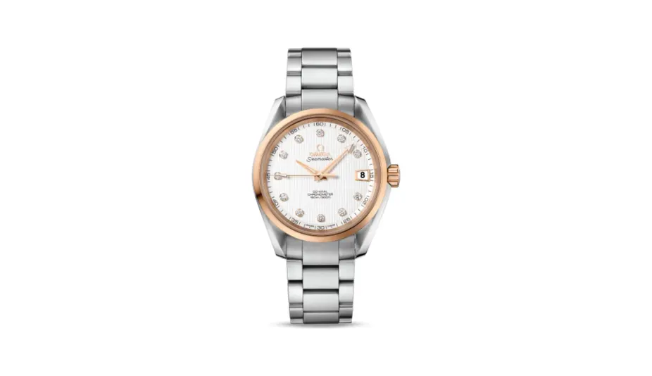 Omega Seamaster Aqua Terra 150M Co-Axial 38.5 Stainless Steel / Red Gold / Silver / Bracelet