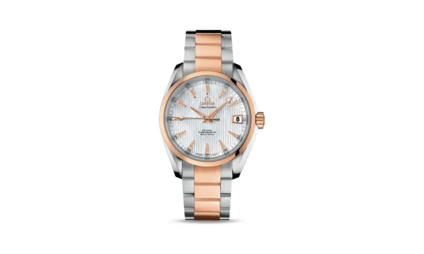 Omega Seamaster Aqua Terra 150M Co-Axial 38.5 Stainless Steel / Red Gold / MOP / Bracelet