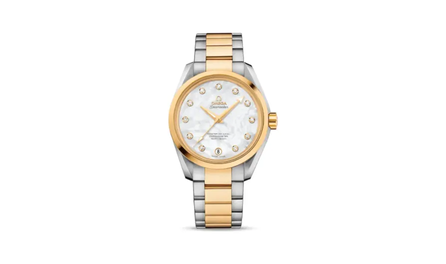 Omega Seamaster Aqua Terra 150M Master Co-Axial 38.5 Stainless Steel / Yellow Gold / MOP / Bracelet