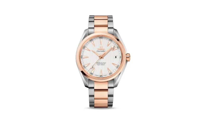 Omega Seamaster Aqua Terra 150m Master Co-Axial 41.5 Stainless Steel / Red Gold / Silver / Bracelet