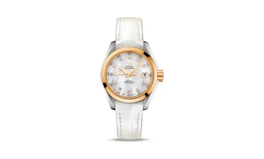 Omega Seamaster Aqua Terra 150M Co-Axial 30 Stainless Steel / Yellow Gold / MOP