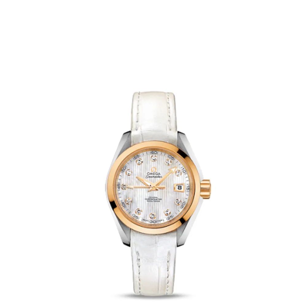 Omega Seamaster Aqua Terra 150M Co-Axial 30 Stainless Steel / Yellow Gold / MOP
