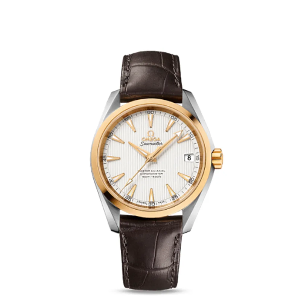 Omega Seamaster Aqua Terra 150m Master Co-Axial 38.5 Stainless Steel / Yellow Gold / Silver
