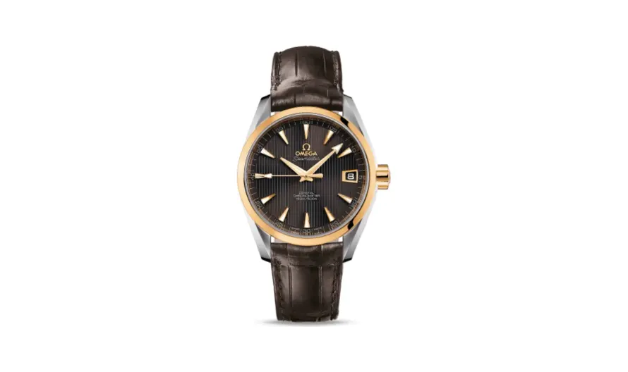 Omega Seamaster Aqua Terra 150M Co-Axial 38.5 Stainless Steel / Yellow Gold / Grey