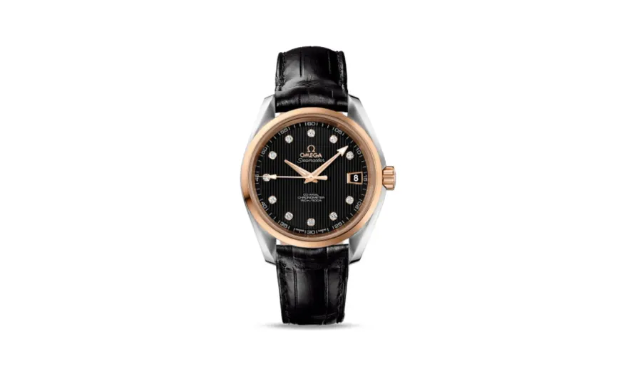 Omega Seamaster Aqua Terra 150M Co-Axial 38.5 Stainless Steel / Red Gold / Black