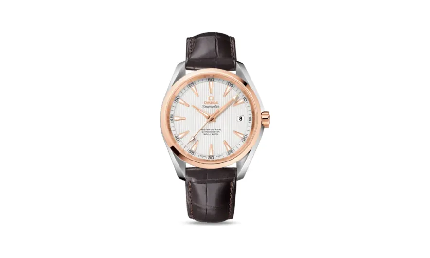 Omega Seamaster Aqua Terra 150m Master Co-Axial 41.5 Stainless Steel / Red Golf / Silver