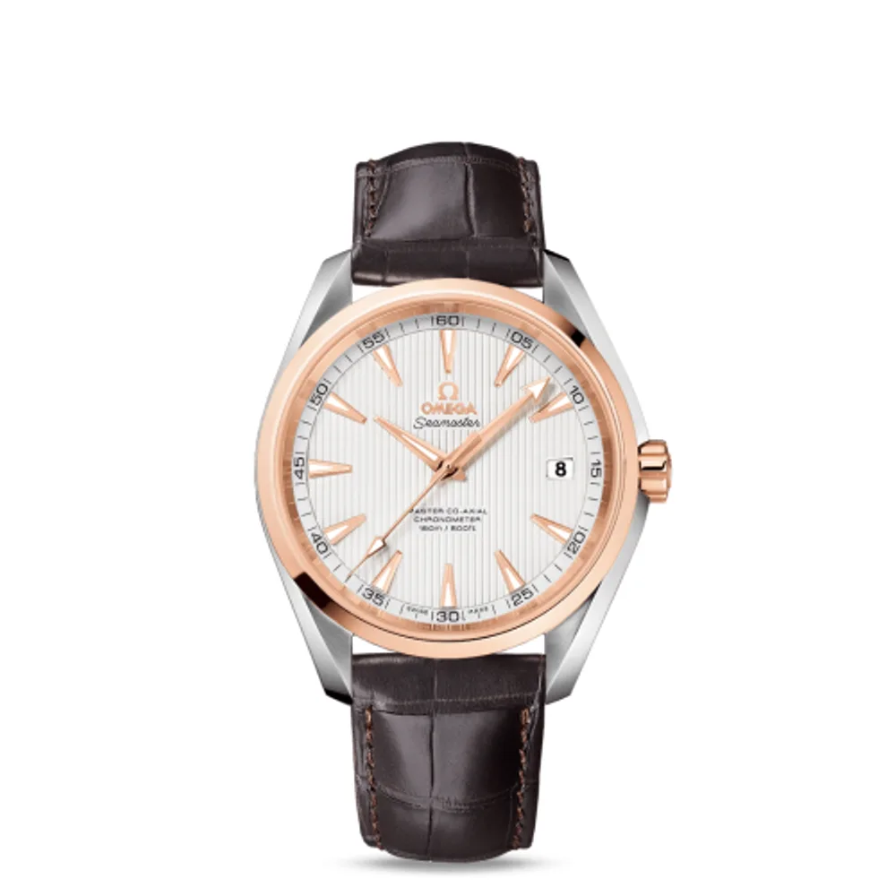 Omega Seamaster Aqua Terra 150m Master Co-Axial 41.5 Stainless Steel / Red Golf / Silver