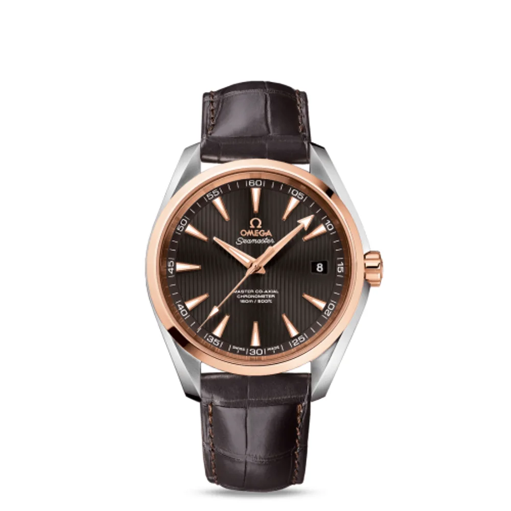 Omega Seamaster Aqua Terra 150m Master Co-Axial 41.5 Stainless Steel / Red Golf / Grey