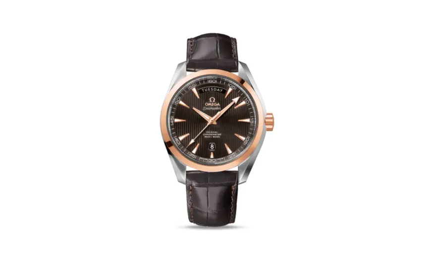 Omega Seamaster Aqua Terra 150m Co-Axial 41.5 Day-Date Stainless Steel / Red Gold / Grey