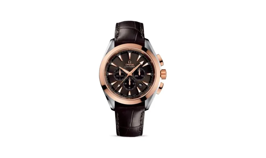 Omega Seamaster Aqua Terra 150M Co-Axial 44 Chronograph Stainless Steel / Red Gold / Glauser