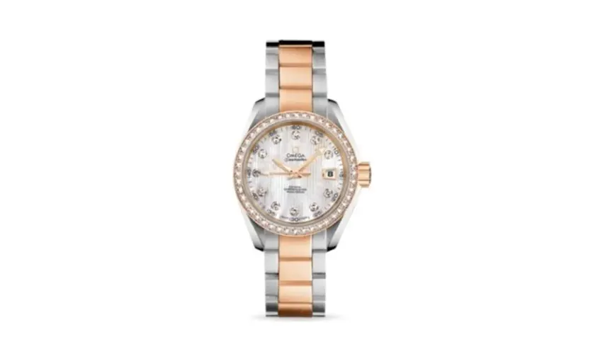 Omega Seamaster Aqua Terra 150M Co-Axial 30 Stainless Steel / Red Gold / Diamond / MOP / Bracelet