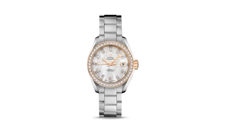 Omega Seamaster Aqua Terra 150M Co-Axial 30 Stainless Steel / Red Gold / Diamond / MOP / Bracelet