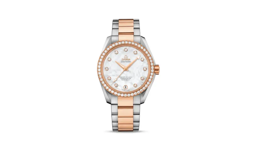 Omega Seamaster Aqua Terra 150M Master Co-Axial 38.5 Stainless Steel / Red Gold / Diamond / MOP / Bracelet