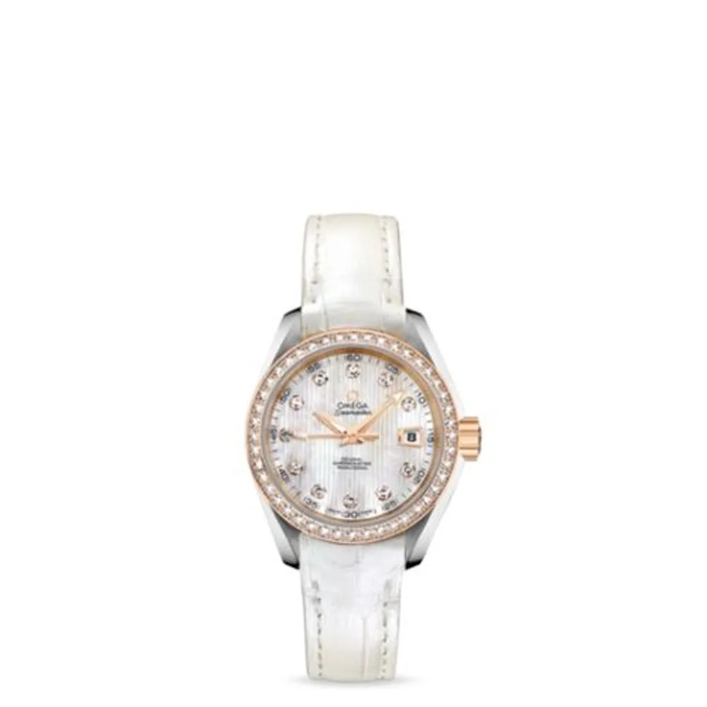 Omega Seamaster Aqua Terra 150M Co-Axial 30 Stainless Steel / Yellow Gold / Diamond / MOP