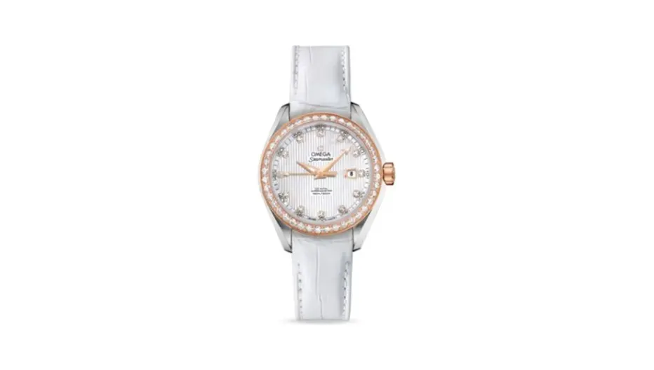 Omega Seamaster Aqua Terra 150M Co-Axial 34 Stainless Steel / Red Gold / Diamond / MOP