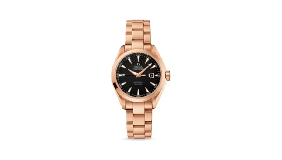 Omega Seamaster Aqua Terra 150M Co-Axial 34 Red Gold / Black / Bracelet