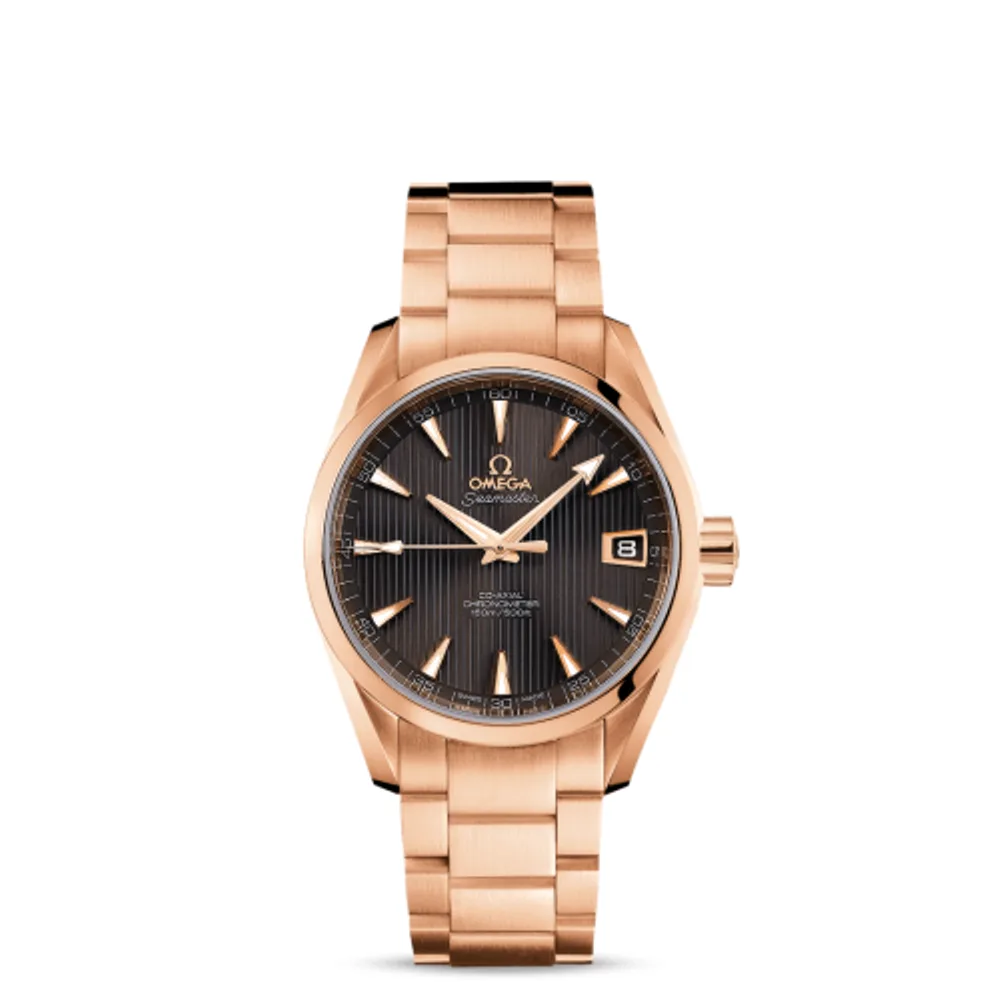 Omega Seamaster Aqua Terra 150M Co-Axial 38.5 Red Gold / Grey / Bracelet