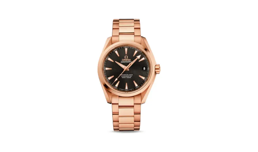 Omega Seamaster Aqua Terra 150m Master Co-Axial 38.5 Red Gold / Grey / Bracelet