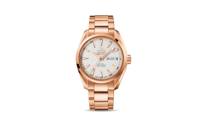 Omega Seamaster Aqua Terra 150M Co-Axial 38.5 Annual Calendar Red Gold / Silver / Bracelet