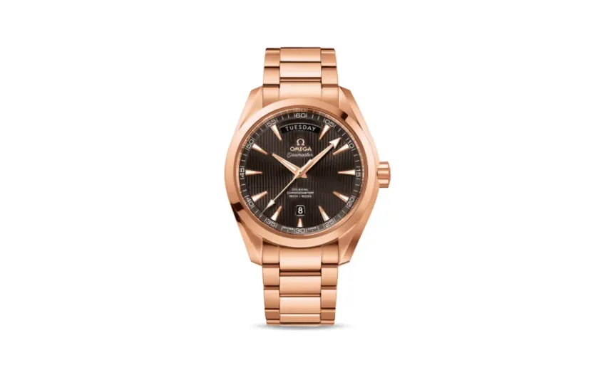 Omega Seamaster Aqua Terra 150m Co-Axial 41.5 Day-Date 41.5mm Red Gold / Grey / Bracelet