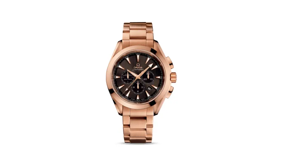 Omega Seamaster Aqua Terra 150M Co-Axial 44 Chronograph Red Gold / Grey / Bracelet