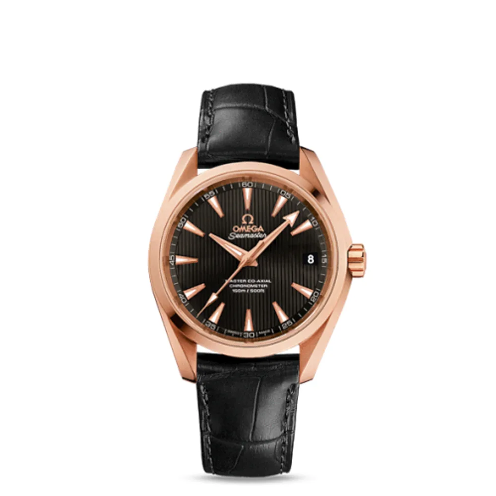Omega Seamaster Aqua Terra 150m Master Co-Axial 38.5 Red Gold / Grey / Bracelet
