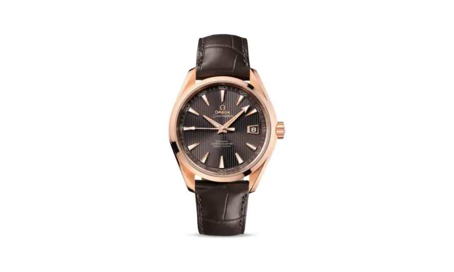 Omega Seamaster Aqua Terra 150M Co-Axial 41.5 Red Gold / Grey