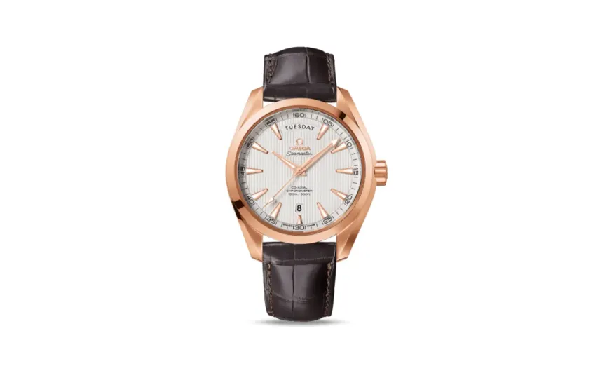 Omega Seamaster Aqua Terra 150m Co-Axial 41.5 Day-Date Red Gold / Silver