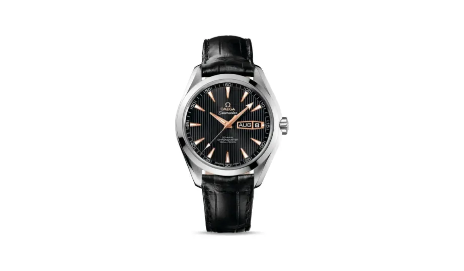 Omega Seamaster Aqua Terra 150m Co-Axial 43 Annual Calendar White Gold / Grey