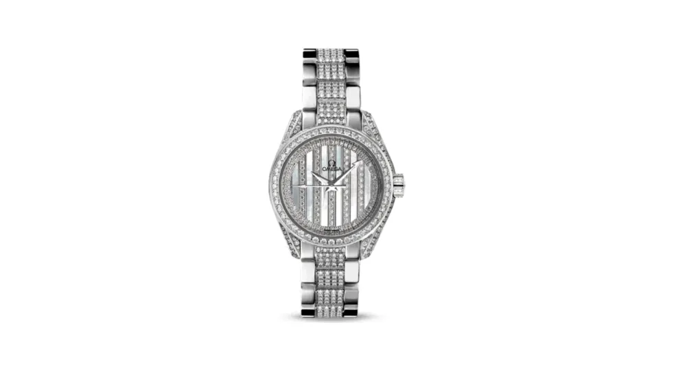 Omega Seamaster Aqua Terra 150M Co-Axial 30 White Gold / Diamond / MOP / Bracelet