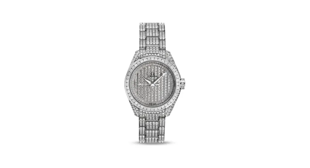 Omega Seamaster Aqua Terra 150M Co-Axial 30 White Gold / Diamond / Diamond / Bracelet