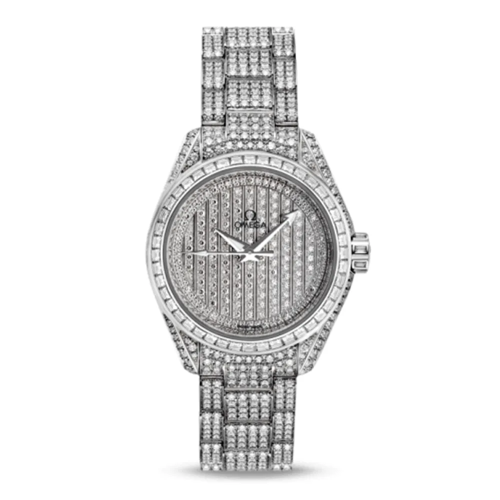 Omega Seamaster Aqua Terra 150M Co-Axial 30 White Gold / Diamond / Diamond / Bracelet