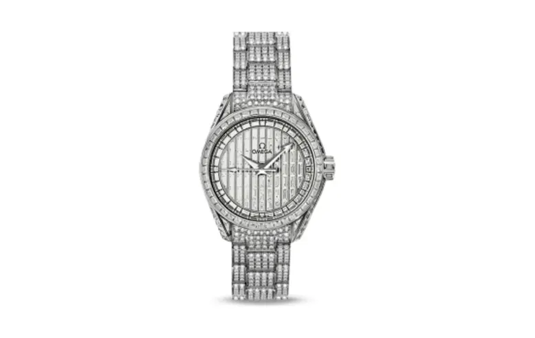 Omega Seamaster Aqua Terra 150M Co-Axial 30 White Gold / Baguette / Baguette / Bracelet