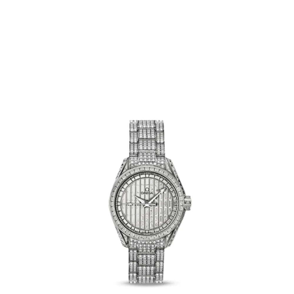 Omega Seamaster Aqua Terra 150M Co-Axial 30 White Gold / Baguette / Baguette / Bracelet