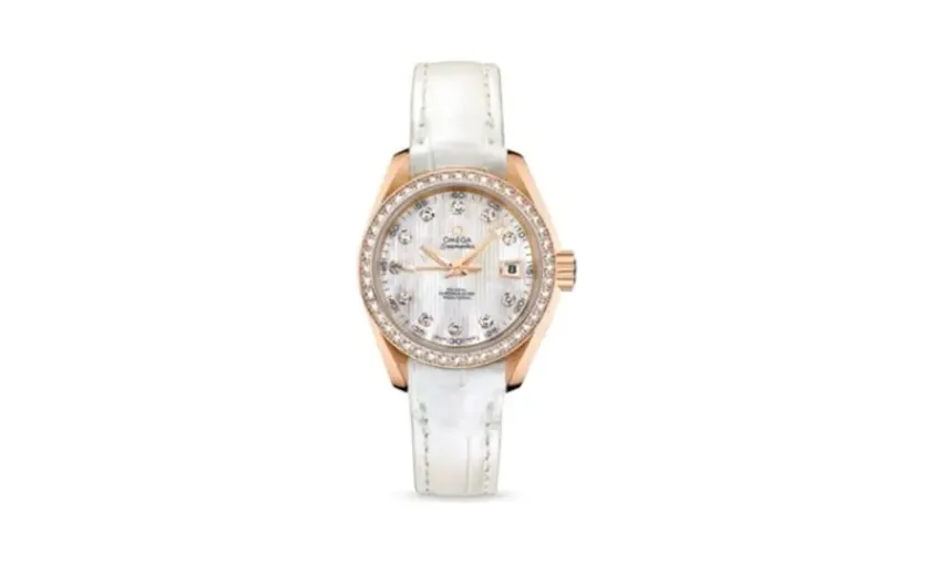 Omega Seamaster Aqua Terra 150M Co-Axial 30 Red Gold / Diamond / MOP