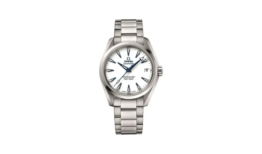 Omega Seamaster Aqua Terra 150M Master Co-Axial 38.5 Titanium / White / Bracelet / GoodPlanet