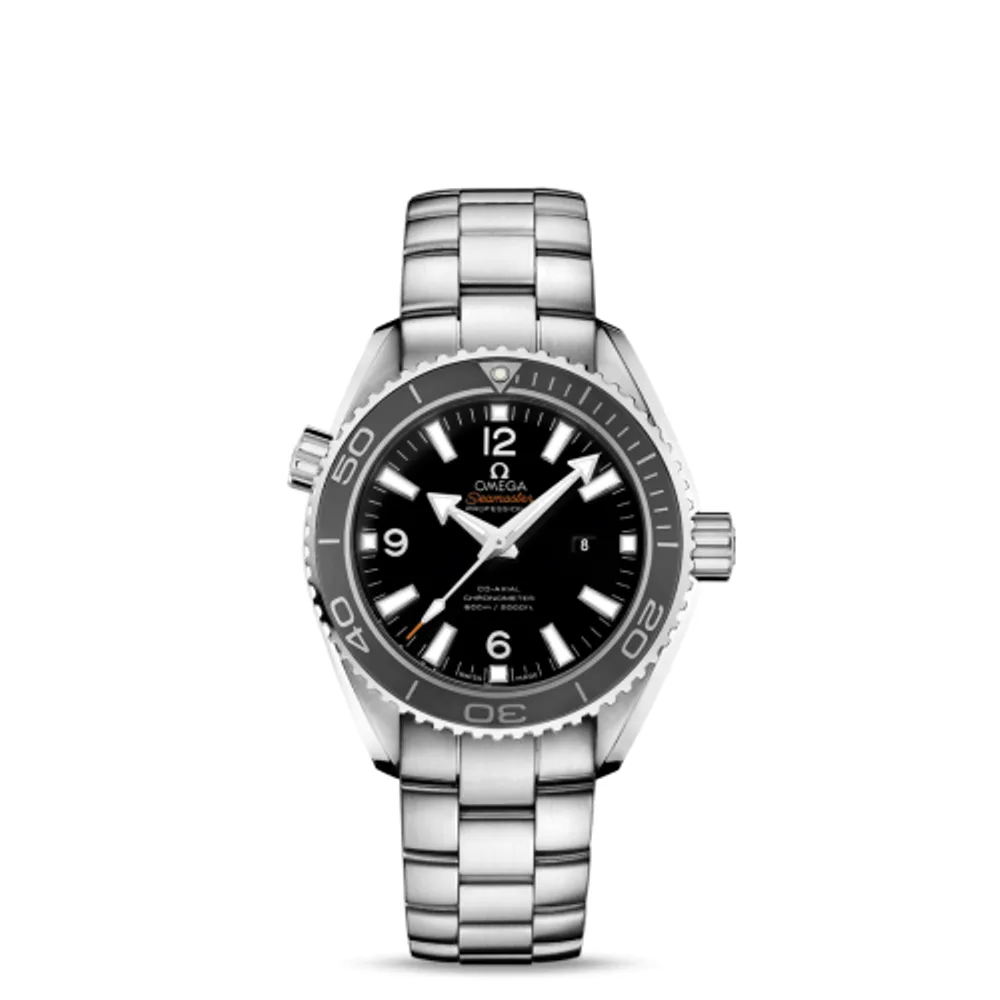 Omega Seamaster Planet Ocean 600M Co-Axial 37.5 Stainless Steel / Black / Bracelet