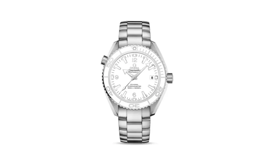 Omega Seamaster Planet Ocean 600M Co-Axial 42 Stainless Steel / White / Bracelet