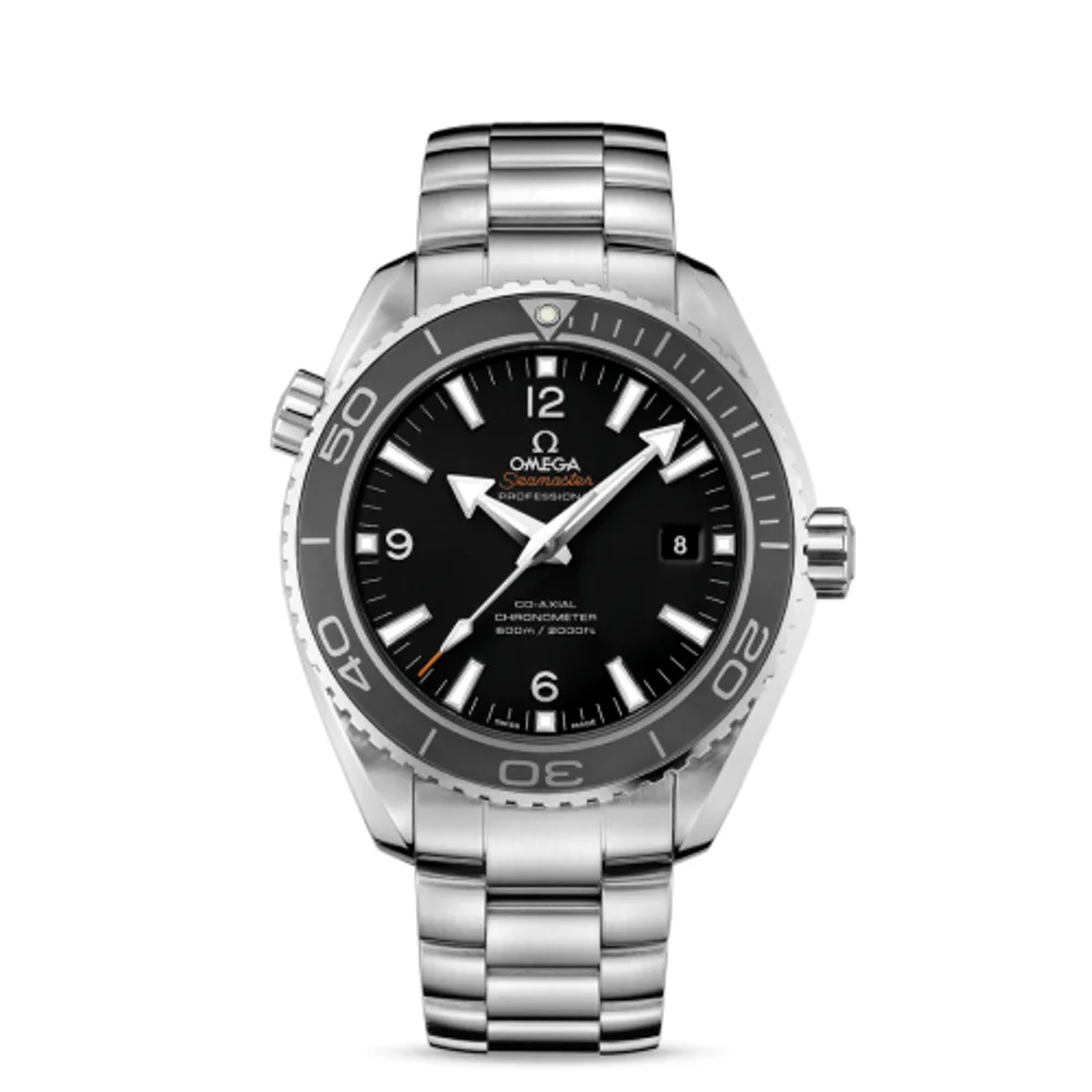 Omega Seamaster Planet Ocean 600M Co-Axial 45.5 Stainless Steel / Black / Bracelet