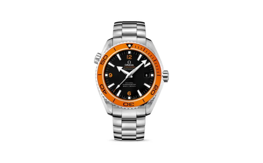 Omega Seamaster Planet Ocean 600M Co-Axial 45.5 Stainless Steel / Orange / Bracelet