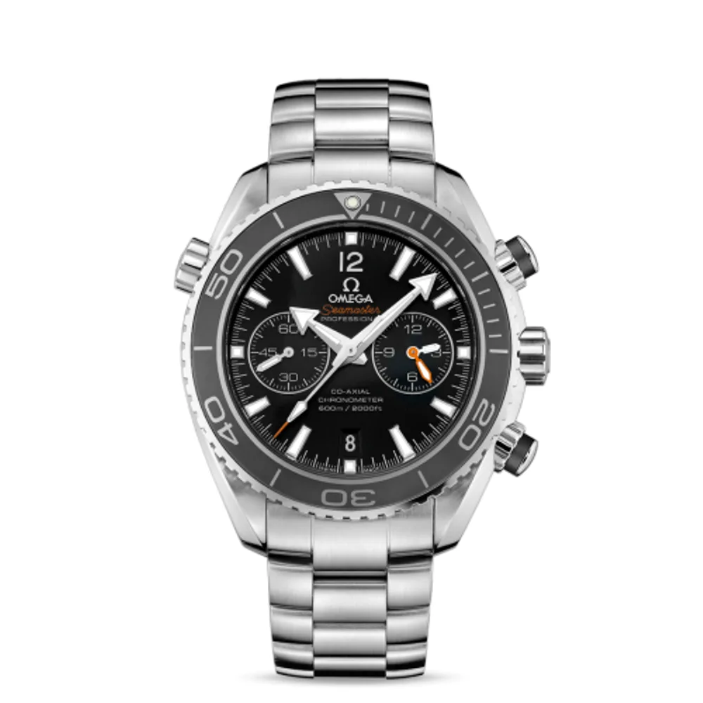 Omega Seamaster Planet Ocean 600M Co-Axial 45.5 Chronograph Stainless Steel / Black / Bracelet