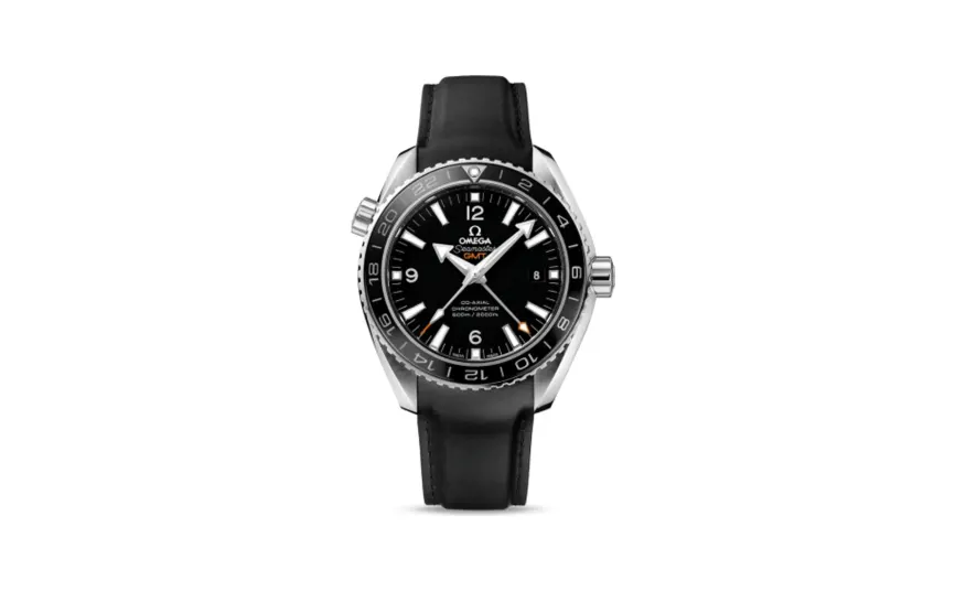 Omega Seamaster Planet Ocean 600M Co-Axial 43.5 GMT Stainless Steel / Black / Rubber