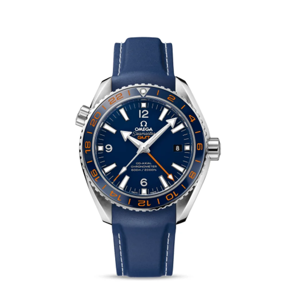 Omega Seamaster Planet Ocean 600M Co-Axial 43.5 GMT Stainless Steel / GoodPlanet / Rubber